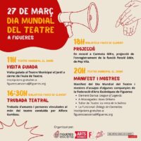 El Dia Mundial del Teatre a Figueres