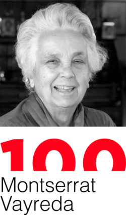 Montserrat Vayreda, 100 anys i objectius complerts